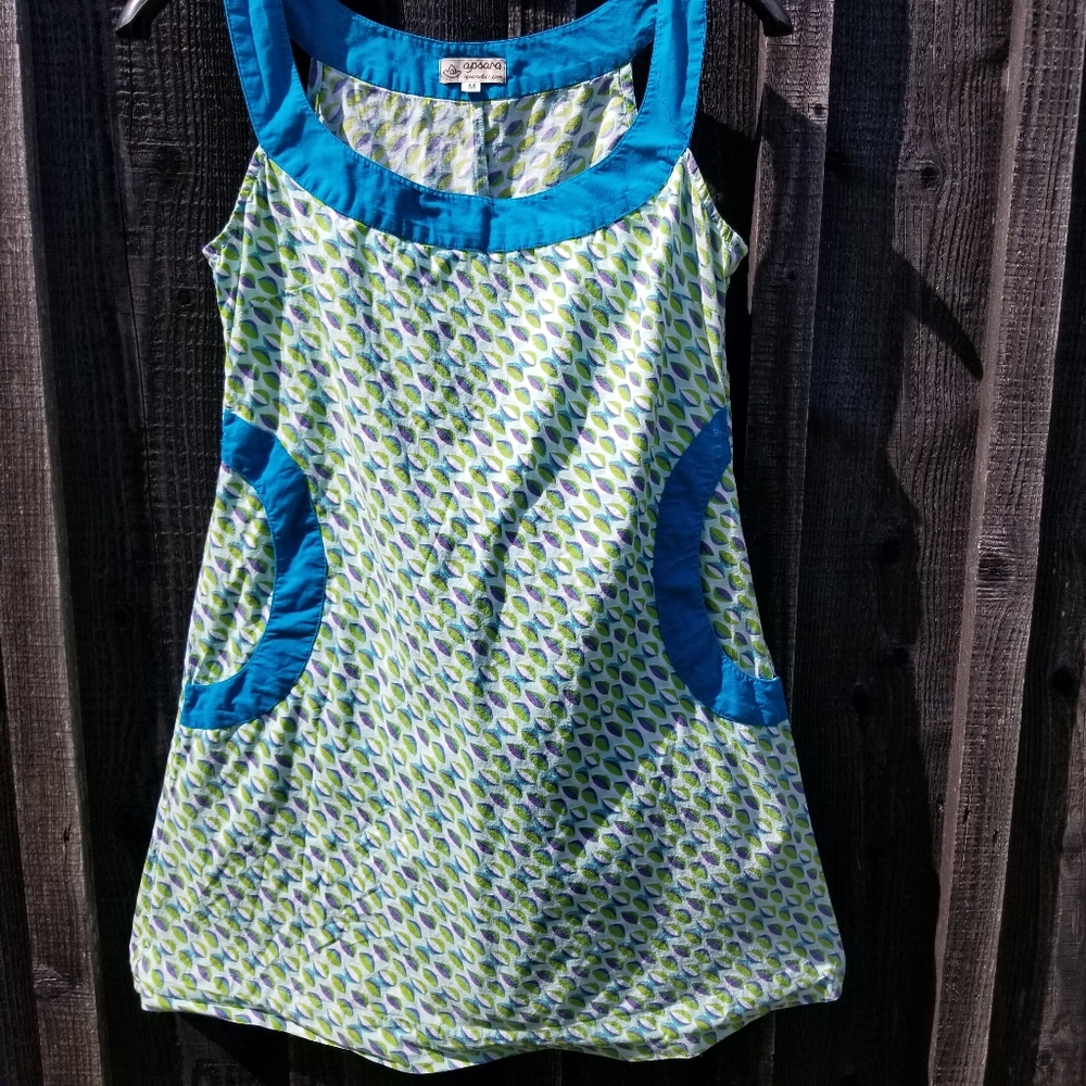 Apsara Dress Medium Leaf Pattern Ethically Source… - image 3